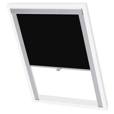 vidaXL Verdunkelungsrollo Schwarz P08/408 GGL und GGU