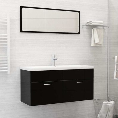 vidaXL Einbauwaschbecken mit Wasserhahn 101x39x18 cm Keramik Weiß