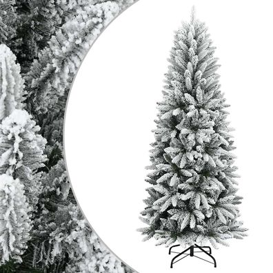 vidaXL Künstlicher Weihnachtsbaum Beschneit 120 cm PVC&PE