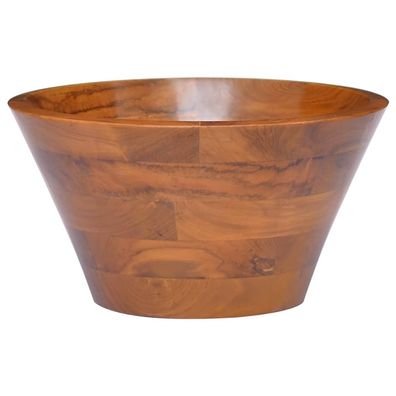 vidaXL Waschbecken Massivholz Teak 40x20 cm