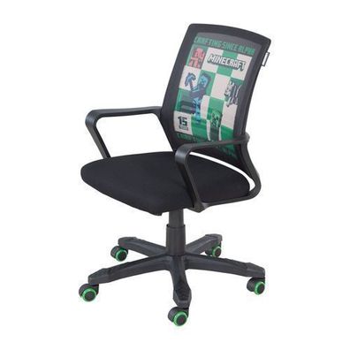 Minecraft - Gamingstuhl, Bürostuhl, Drehstuhl, gepolstert, höhenverstellbar