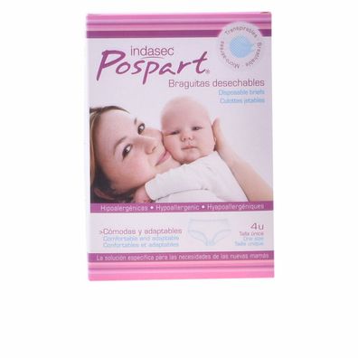 Indasec Pospart Single Size Disposable Panties 4 Einheiten