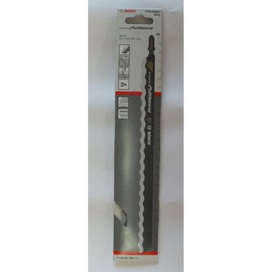3x Stichsägeblatt T 1013 AWP Precision for Soft Material - 2608667396