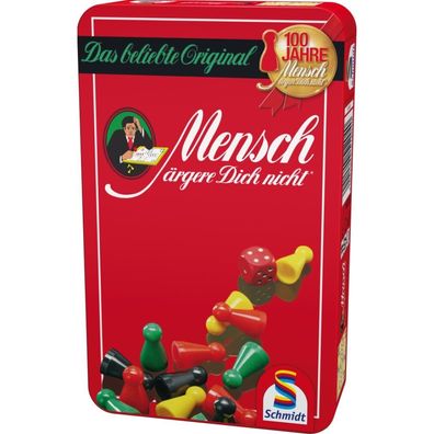 Mensch ärgere Dich nicht Mitbringspiel in der Metalldose