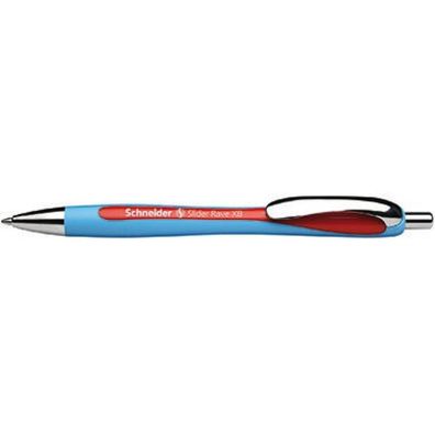 Kugelschreiber Slider Rave 132502 - hellblau/rotes Gehäuse Mine XB rot