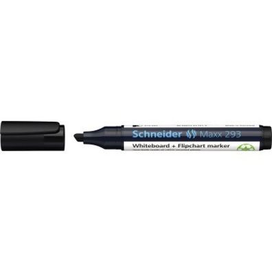 Whiteboardmarker Maxx 1293 - schwarz 2-5 mm Keilspitze non-permanent nachfüllbar
