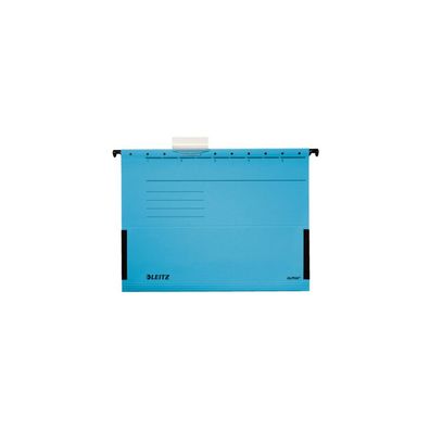 Hängetasche Alpha 1986 - A4 260 x 348 mm blau Colorspankarton 225 g/m² Pckg/5