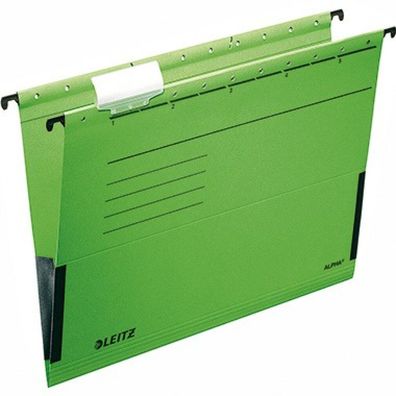 Hängetasche Alpha 1986 - A4 260 x 348 mm grün Colorspankarton 225 g/m² Pckg/5