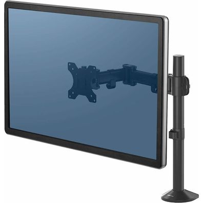 Monitor-Halterung Reflex 8502501 schwarz für 1 Monitor, Tischklemme, Tischbohrung