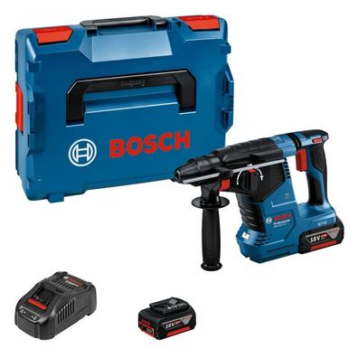 Akku-Bohrhammer GBH 18V-24 C / 2x 5,0 Ah Akku + Ladegerät in L-Boxx - 0611923003