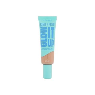 Kind & Free Glow It Up Feuchtigkeitsspendende Hauttönung 210 Golden Beige