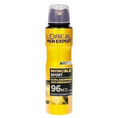 L'Oreal Paris Men Expert Invincible Sport Anti-Transpirant, 150ml