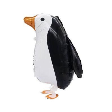 Europe GmbH Walking Balloon Pinguin Folienballon W24 verpackt 57 cm x 47 cm