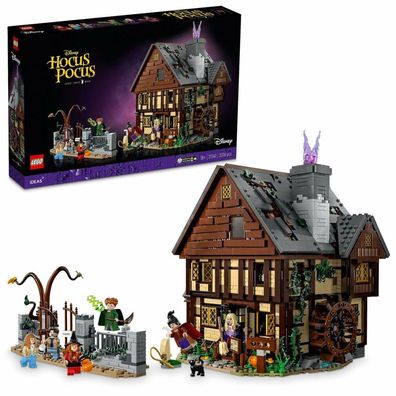 Konstruktionsspiel Disney Hocus Pocus - Sanderson Sisters' Cottage 21341 2316 Stücke