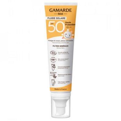 Bio, Sonnenschutz, Sonnenschutzcreme, Gesicht und Körper, SPF 50, 100 ml