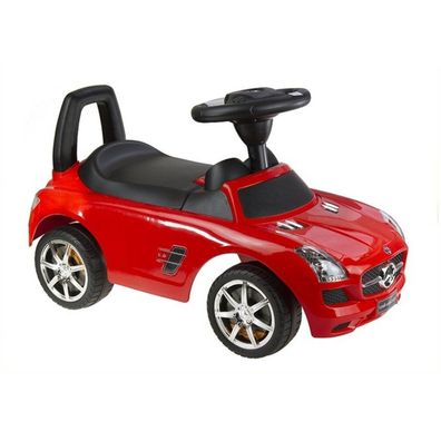 AMG Mercedes Benz SLS Kinder Rutsch Auto rot mit Sound ab 12 Monate Lizenzmodell