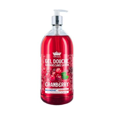 Cranberry, Duschgel, für empfindliche Haut, 1000 ml