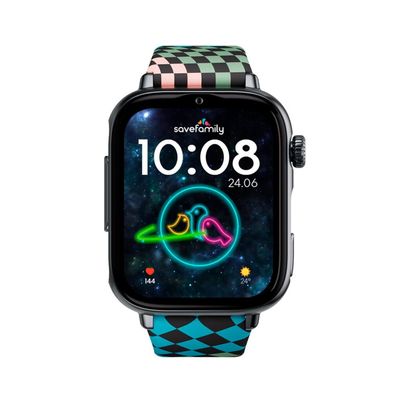 SaveWatch Plus 2, 4,7 cm (1.85"), AMOLED, Touchscreen, 16 GB, GPS, 55 g
