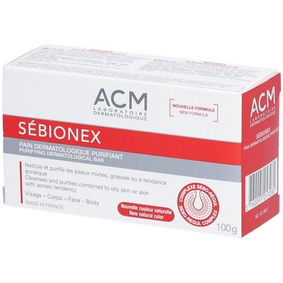 Laboratoire , Sebionex, Entschlackender Reinigungsriegel, für das Gesicht, 100 g