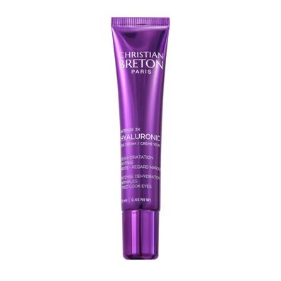 Intense 3X, Hyaluronsäure, feuchtigkeitsspendende Augencreme, 15 ml
