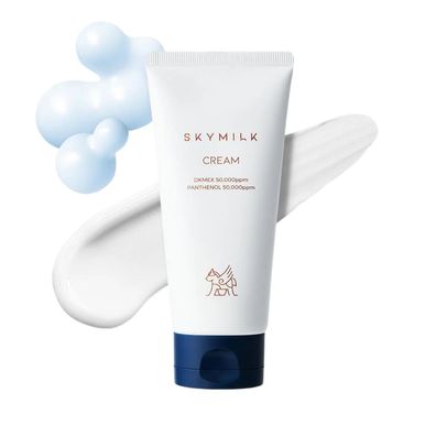 Panthenol, Eselsmilch, feuchtigkeitsspendende Creme, für Gesicht, 120 ml