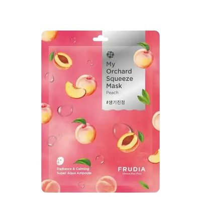 My Orchard Squeeze Mask, Pfirsich, beruhigend, Tuchmaske, für Gesicht, 21 ml