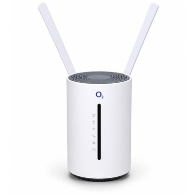 o2 HomeSpot SIM-Karten Router Simlockfrei 4G LTE WLAN Internet 300 MBit/s Weiß + 2 An