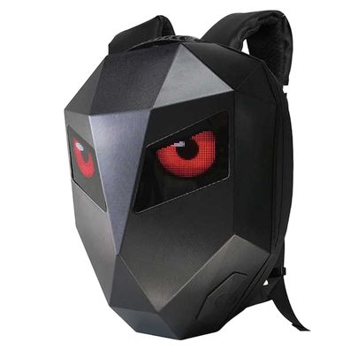 Led Helm Laptop Motorrad Tasche DIY Rucksack mit Lautsprecher Wasserdicht Bluetooth R