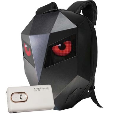 Led Helm Laptop Motorrad Tasche DIY Rucksack mit Lautsprecher Wasserdicht Bluetooth R