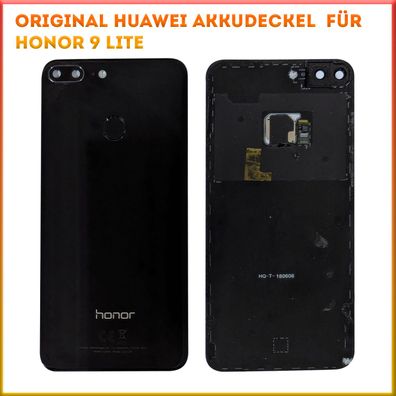 Original Huawei Backcover für Honor 9 Lite Akkudeckel inkl. Kameraglas gebraucht schw