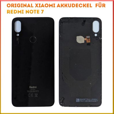 Original Xiaomi Backcover für Redmi Note 7 Akkudeckel Inkl. Fingersensor gebraucht sc