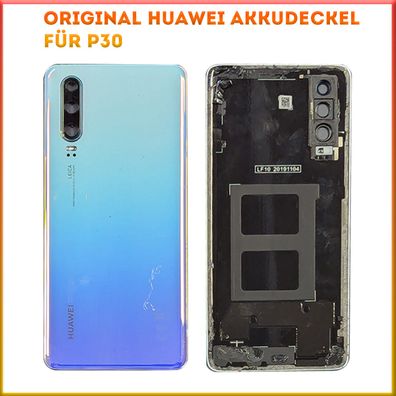 Original Huawei Backcover P30 Akkudeckel inkl. Kameraglas Crystal