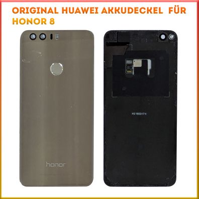 Original Huawei Backcover für Honor 8 Akkudeckel inkl. Kameraglas gebraucht gold