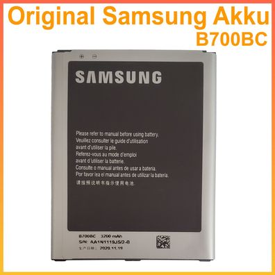 Original Samsung Akku für Galaxy Mega 6.3 GT-I9200 I9205 ersetzt Batterie B700BC