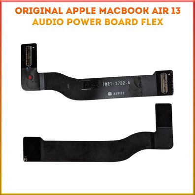 Original Apple MacBook Air 13 Audio Power Board Flex Kabel 821-1722
