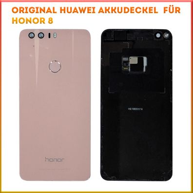 Original Huawei Backcover für Honor 8 Akkudeckel inkl. Kameraglas gebraucht rosa
