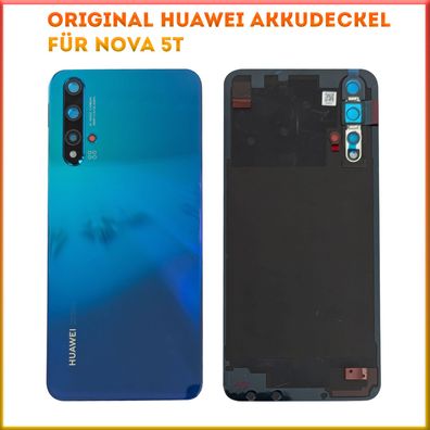 Original Huawei Backcover für Honor 5T YAL-L61 Akkudeckel inkl. Kameraglas neu blau