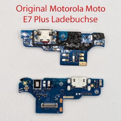 Original Ladebuchse Motorola Moto E7 Plus XT2081 Connector Charging Port gebraucht
