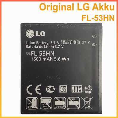 Original LG FL-53HN Akku P990 Optimus Speed 2x, P920 Optimus 3D, P925, P993, P999, C7