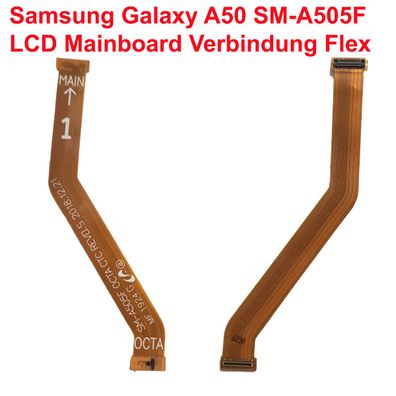 Original Samsung Galaxy A50 SM-A505F Nr.1 LCD Mainboard Verbindung Flex Kabel