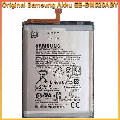 Original Samsung EB-BM526ABY Akku Für Galaxy M52 5G Galaxy A23 5G Galaxy A73 5G Batte