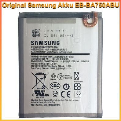 Original Samsung EB-BA750ABU Akku Für Galaxy A10 Galaxy A7 2018 Battery Batterie gebr