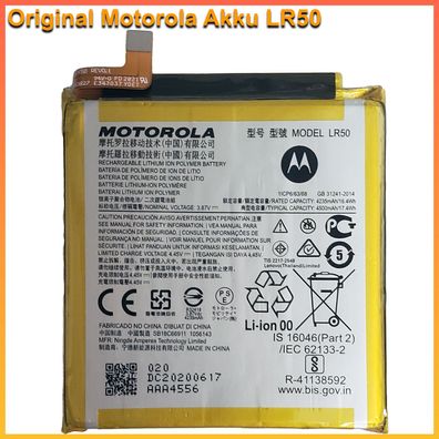 Original Motorola LR50 Akku Für Motorola Moto Edge Battery Batterie gebraucht