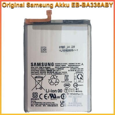 Original Samsung EB-BA336ABY Akku Für Galaxy A53 5G Battery Batterie gebraucht
