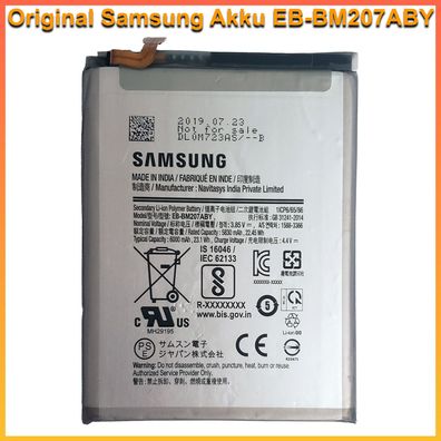 Original Samsung EB-BM207ABY Akku Für Galaxy M30S Galaxy M21 Galaxy M31 Battery Batte