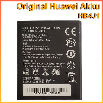Original Huawei HB4J1 Akku C8500, C8500S, C8500x, U8150, U8160, VF858, U8180, M835, A