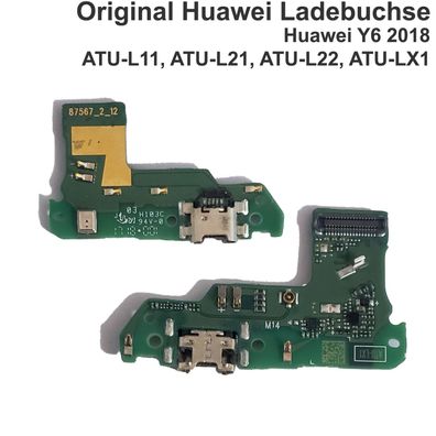 Original Huawei Y6 2018 ATU-L11, ATU-L21, ATU-L22, ATU-LX1 Ladebuchse Charging Micro