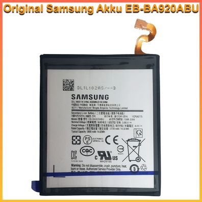 Original Samsung Akku EB-BA920ABU für Samsung Galaxy A9 2018 Batterie Battery neu