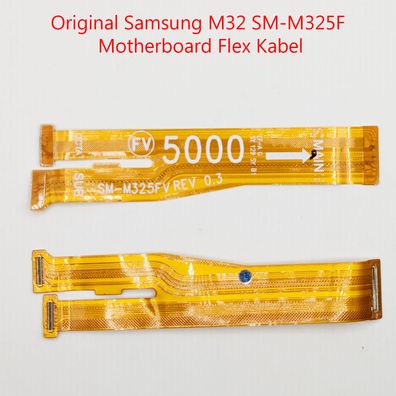 Original Samsung M32 SM-M325F Motherboard Flex Kabel Charging Cable Main Kabel