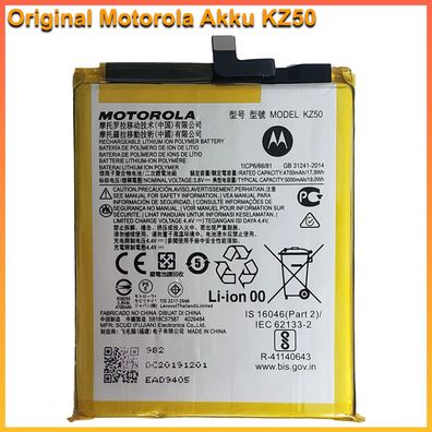Original Motorola KZ50 Akku Für Motorola Moto G8 Power Battery Batterie gebraucht